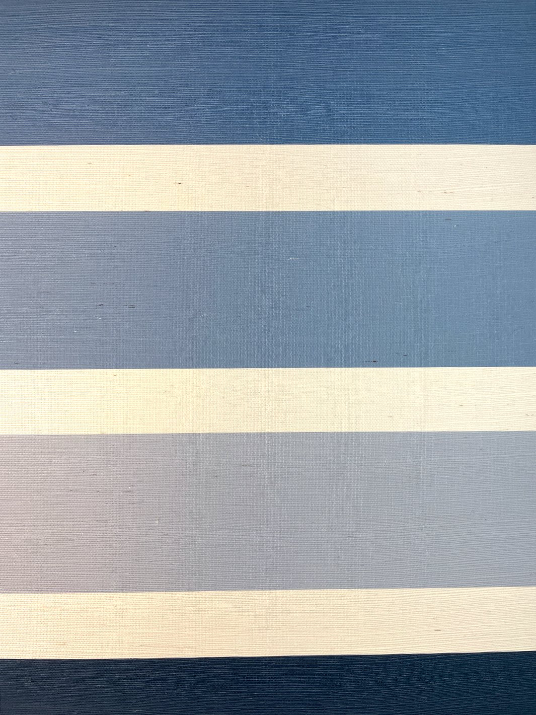 ombre stripe grasscloth wallpaper by barbie blue