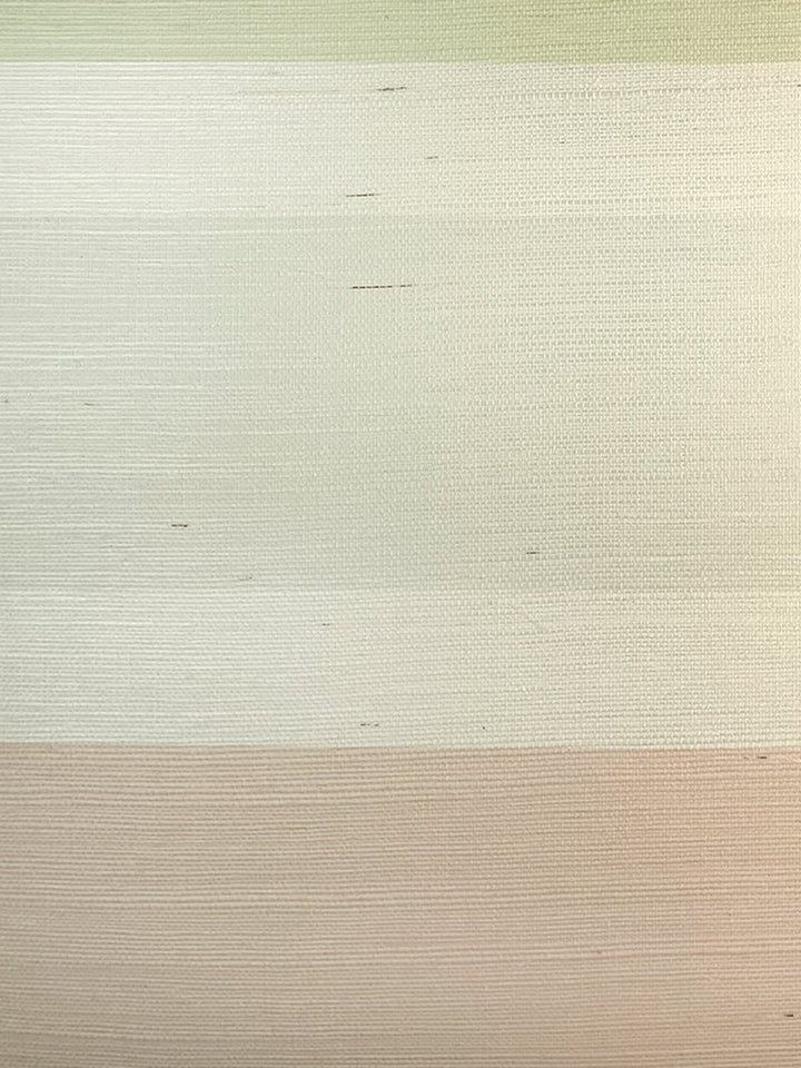 ombre stripe grasscloth wallpaper by barbie blush