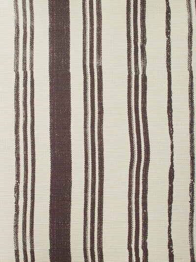 painted stripes chocolate grasscloth
