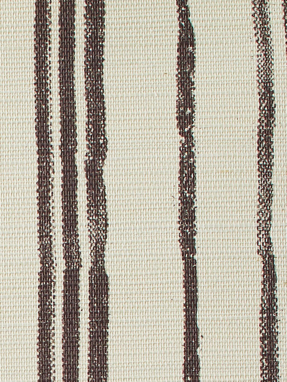painted stripes chocolate grasscloth