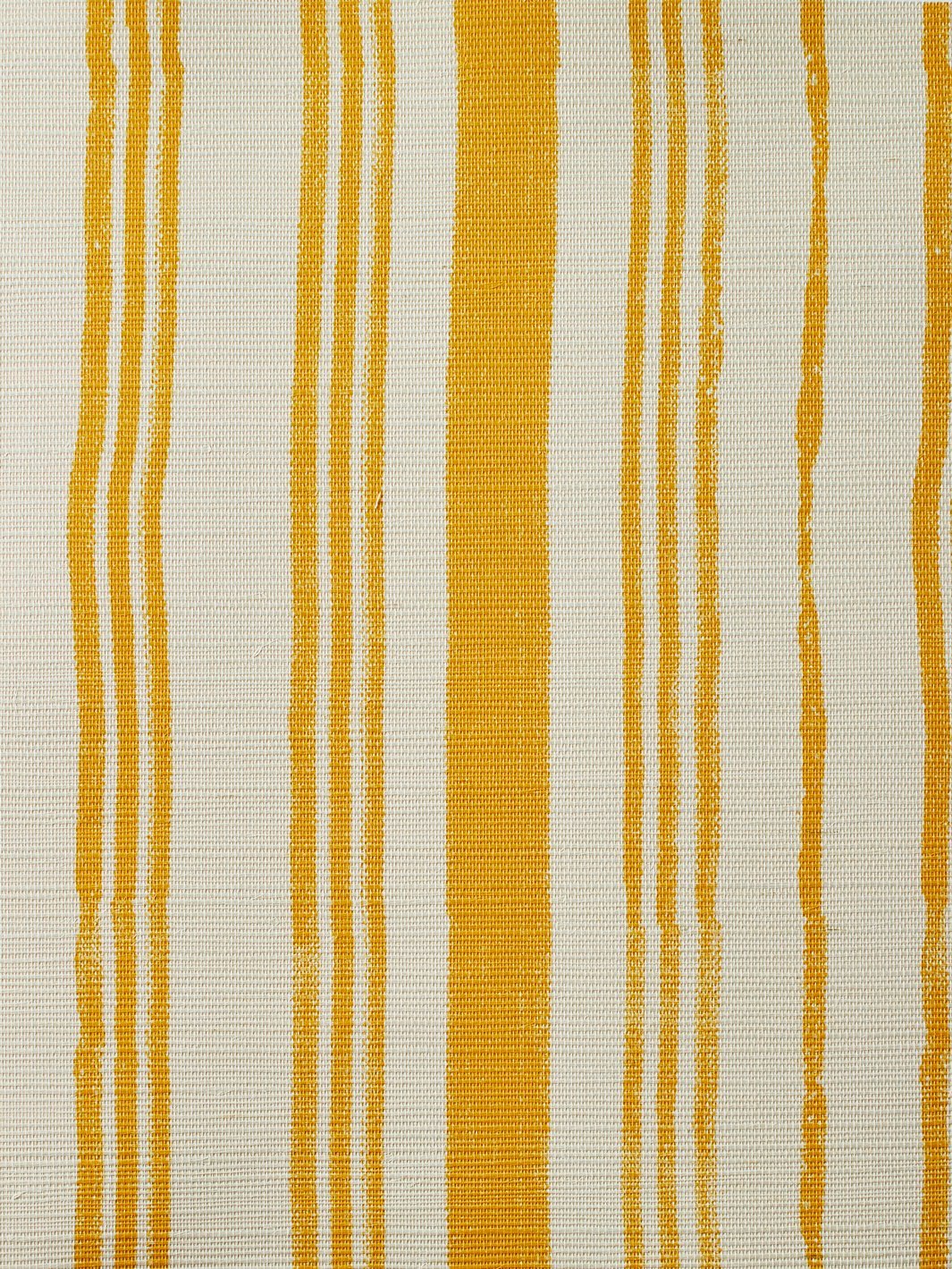 painted stripes gold grasscloth