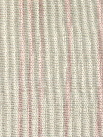 'Painted Stripes' Grasscloth' Wallpaper by Nathan Turner - Pink