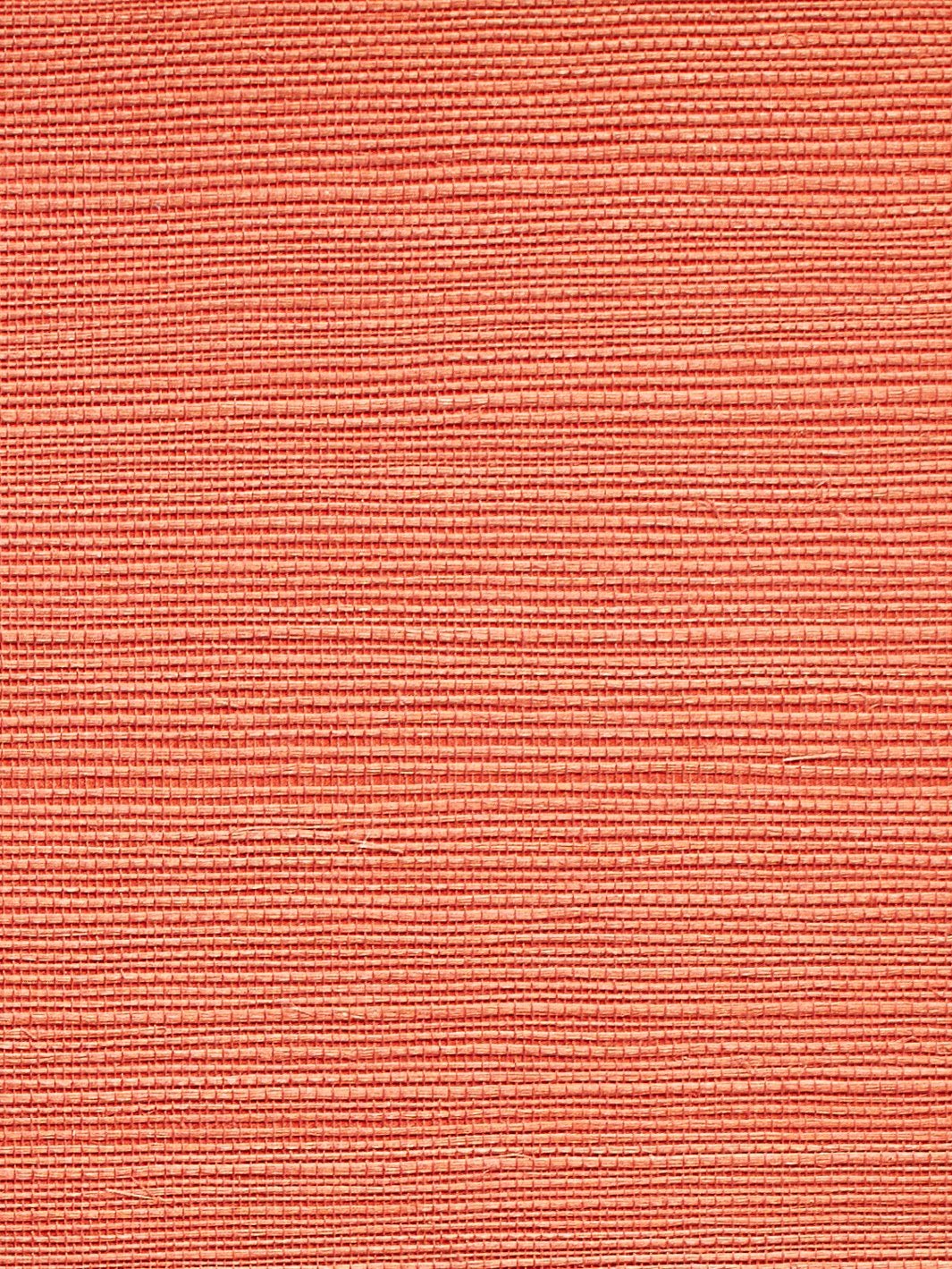 'Solid Grasscloth' Wallpaper by Wallshoppe - Persimmon