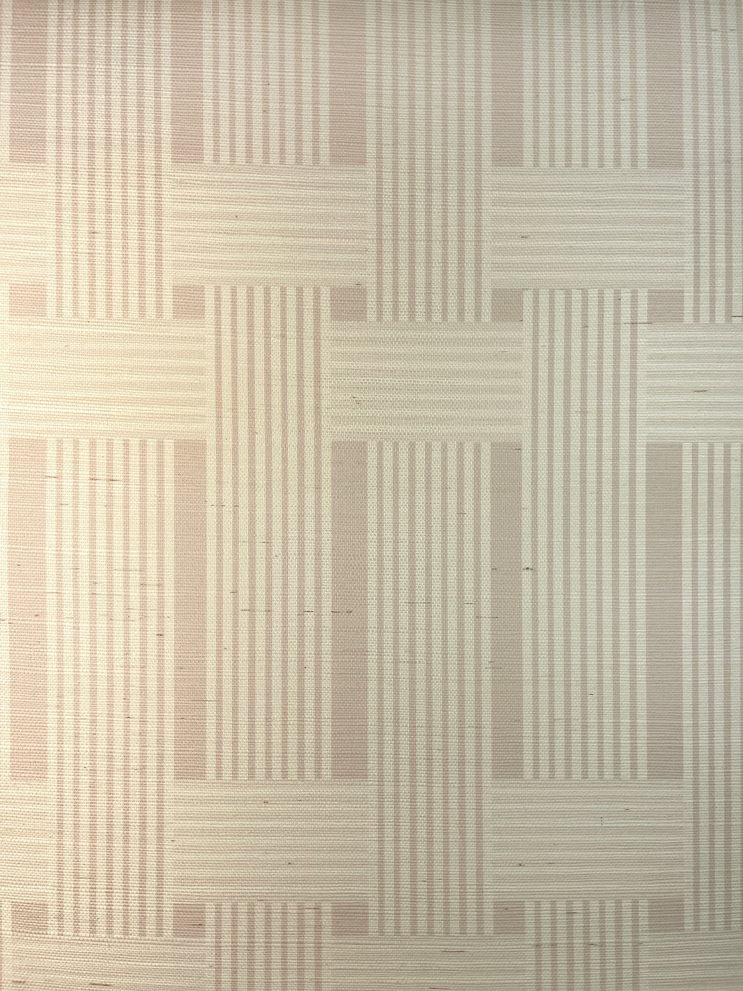 'Roman Holiday Woven' Grasscloth' Wallpaper by Barbie™ - Oyster