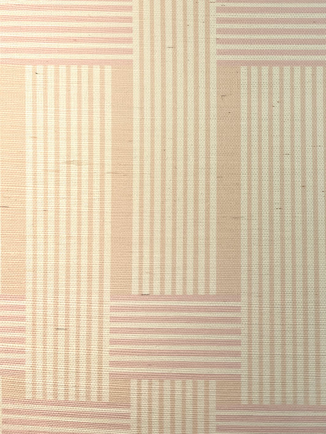 roman holiday woven grasscloth wallpaper by barbie peach