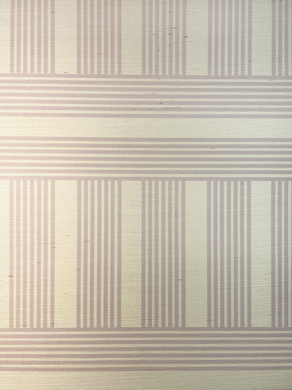 roman holiday grid grasscloth wallpaper by barbie lilac
