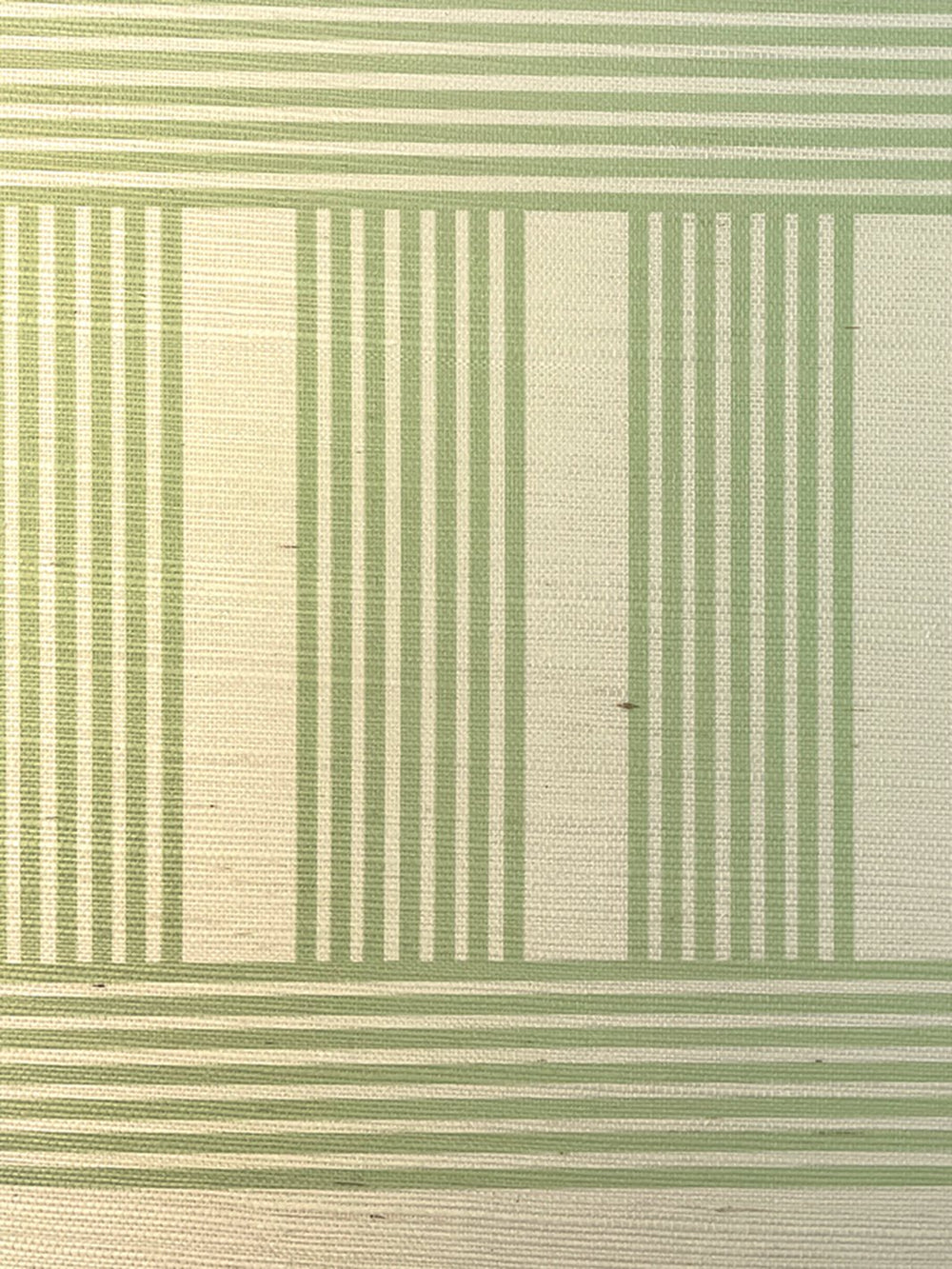 roman holiday grid grasscloth wallpaper by barbie spring green