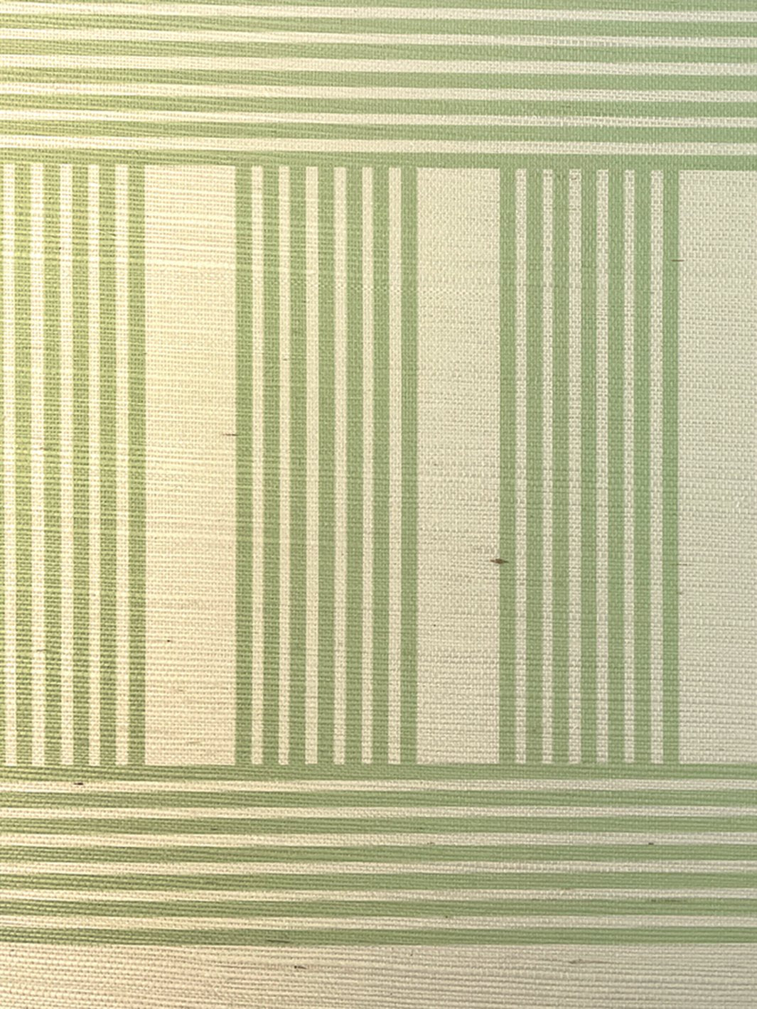 roman holiday grid grasscloth wallpaper by barbie spring green