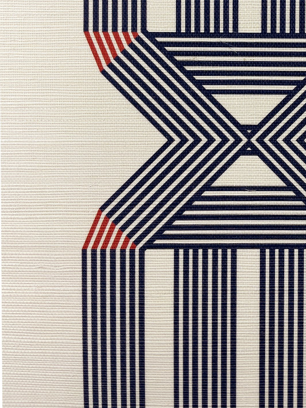 roman holiday key grasscloth wallpaper by barbie navy