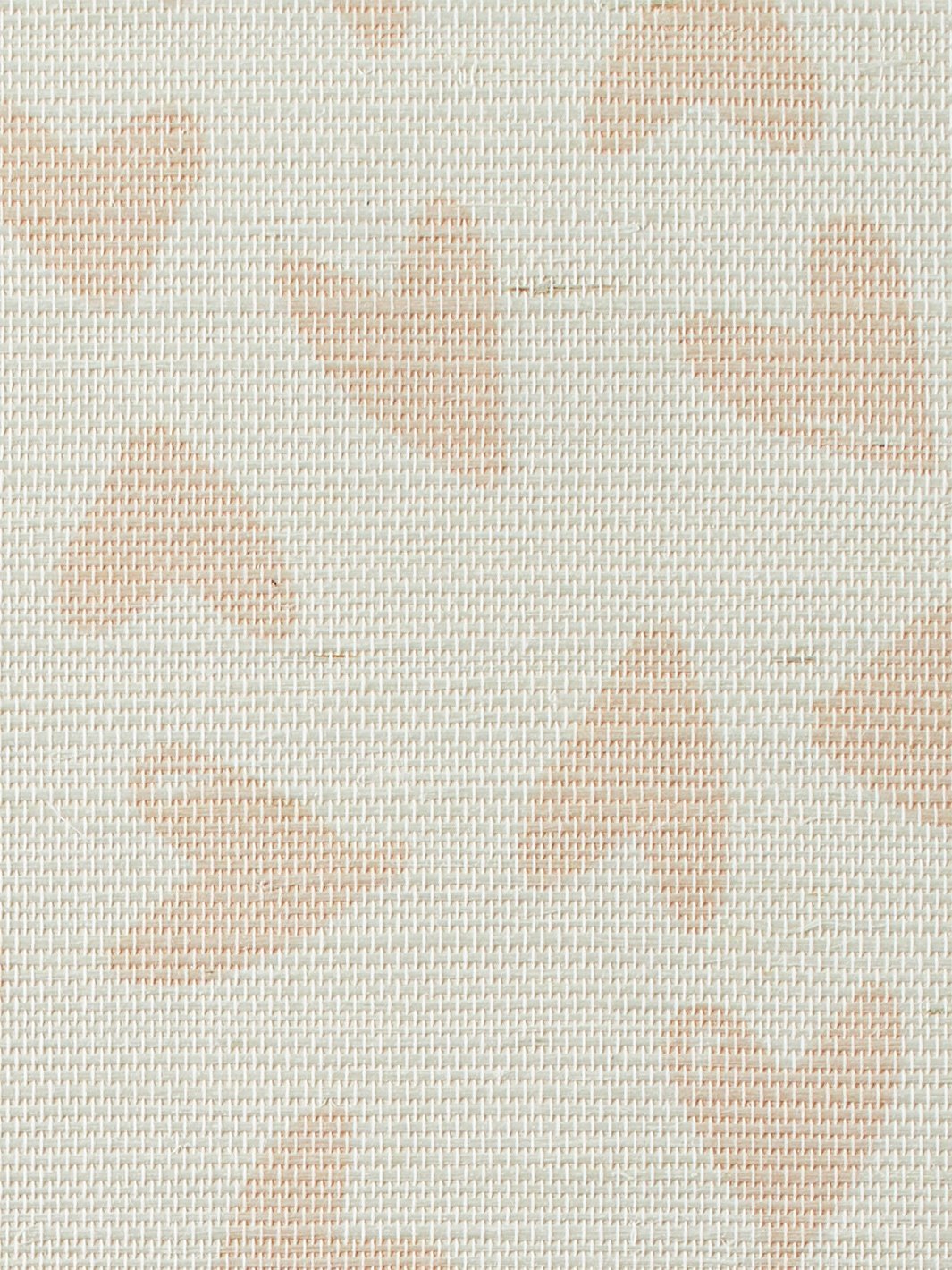 scattered hearts pink grasscloth