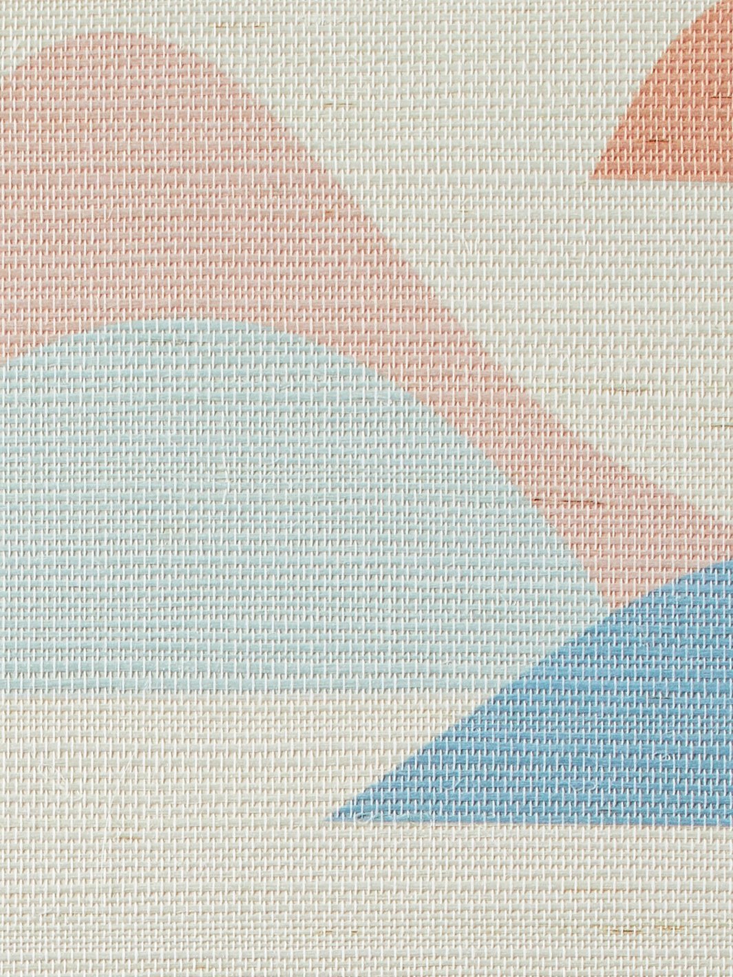slopes coral grasscloth