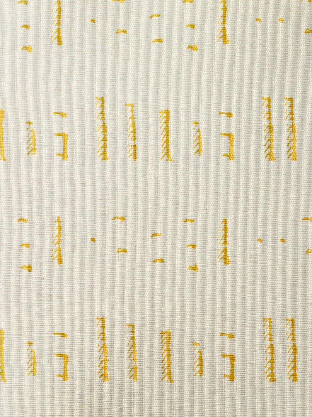 stitch gold grasscloth