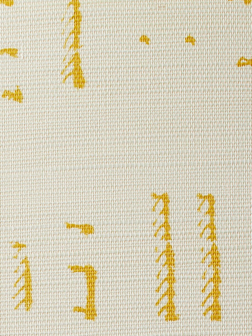 stitch gold grasscloth