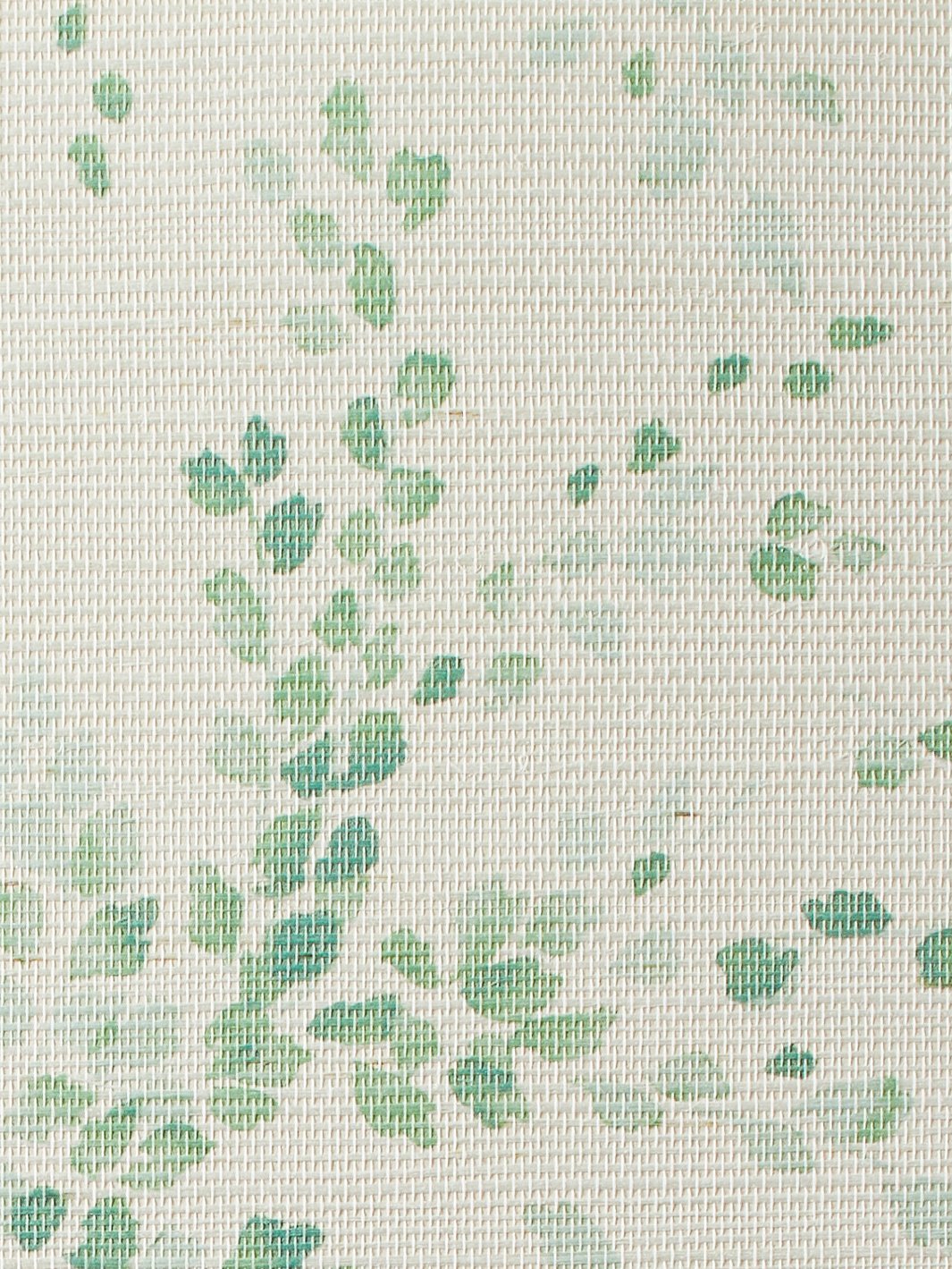 'Sweet Caroline' Grasscloth' Wallpaper by Wallshoppe - Green