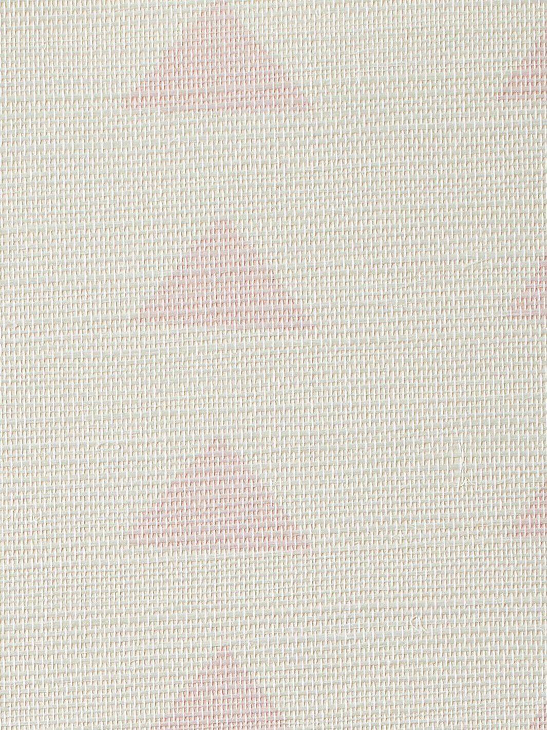 triangles pink grasscloth
