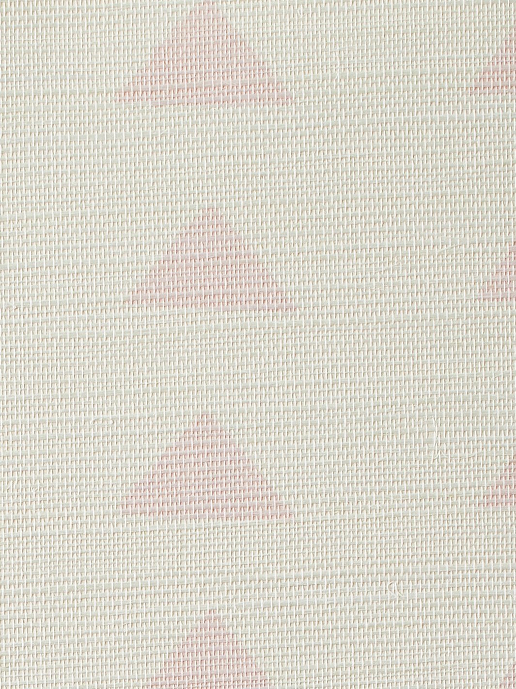 'Triangles' Grasscloth' Wallpaper by Nathan Turner - Pink