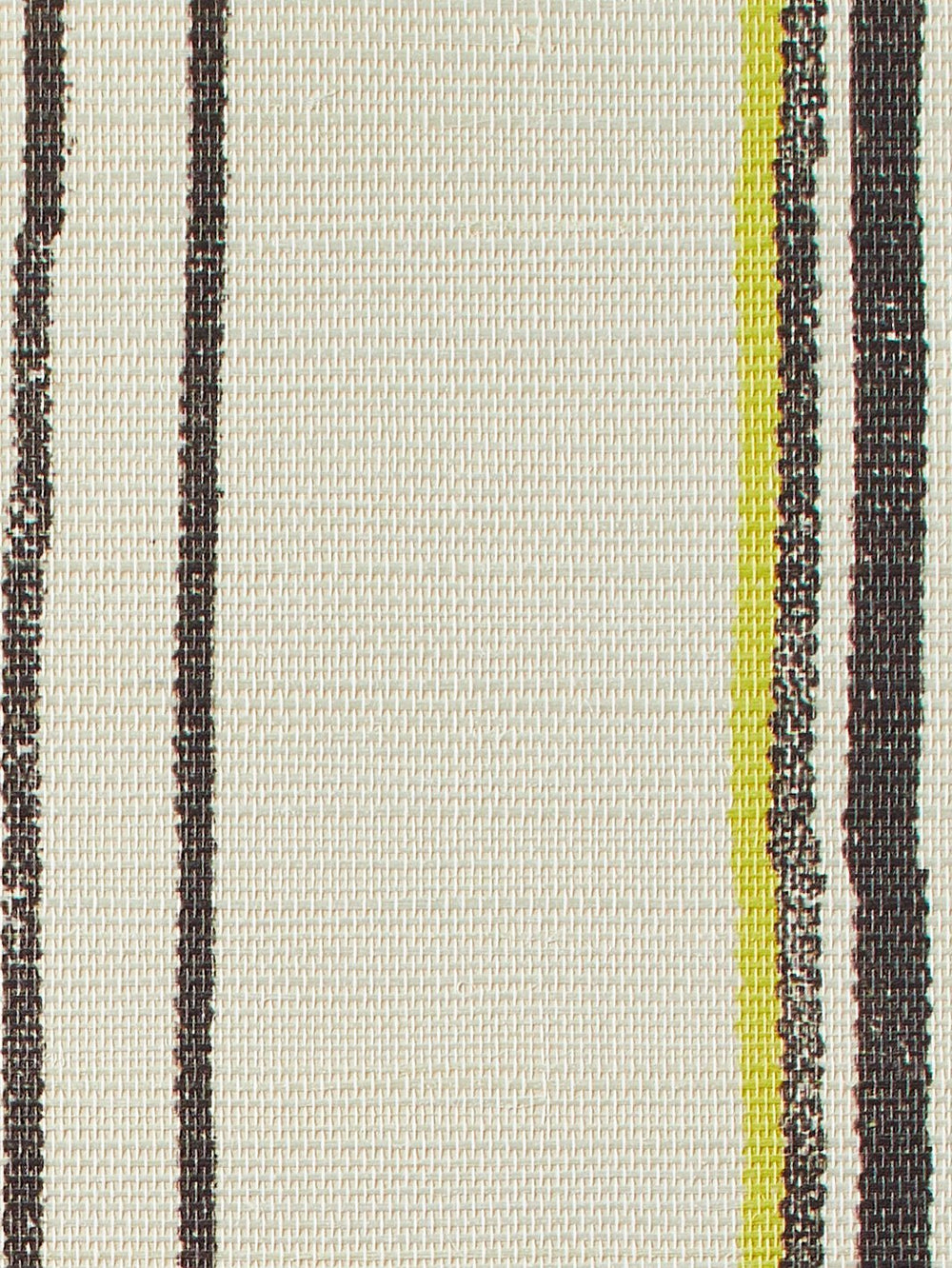 two tone stripe daffodil chocolate grasscloth