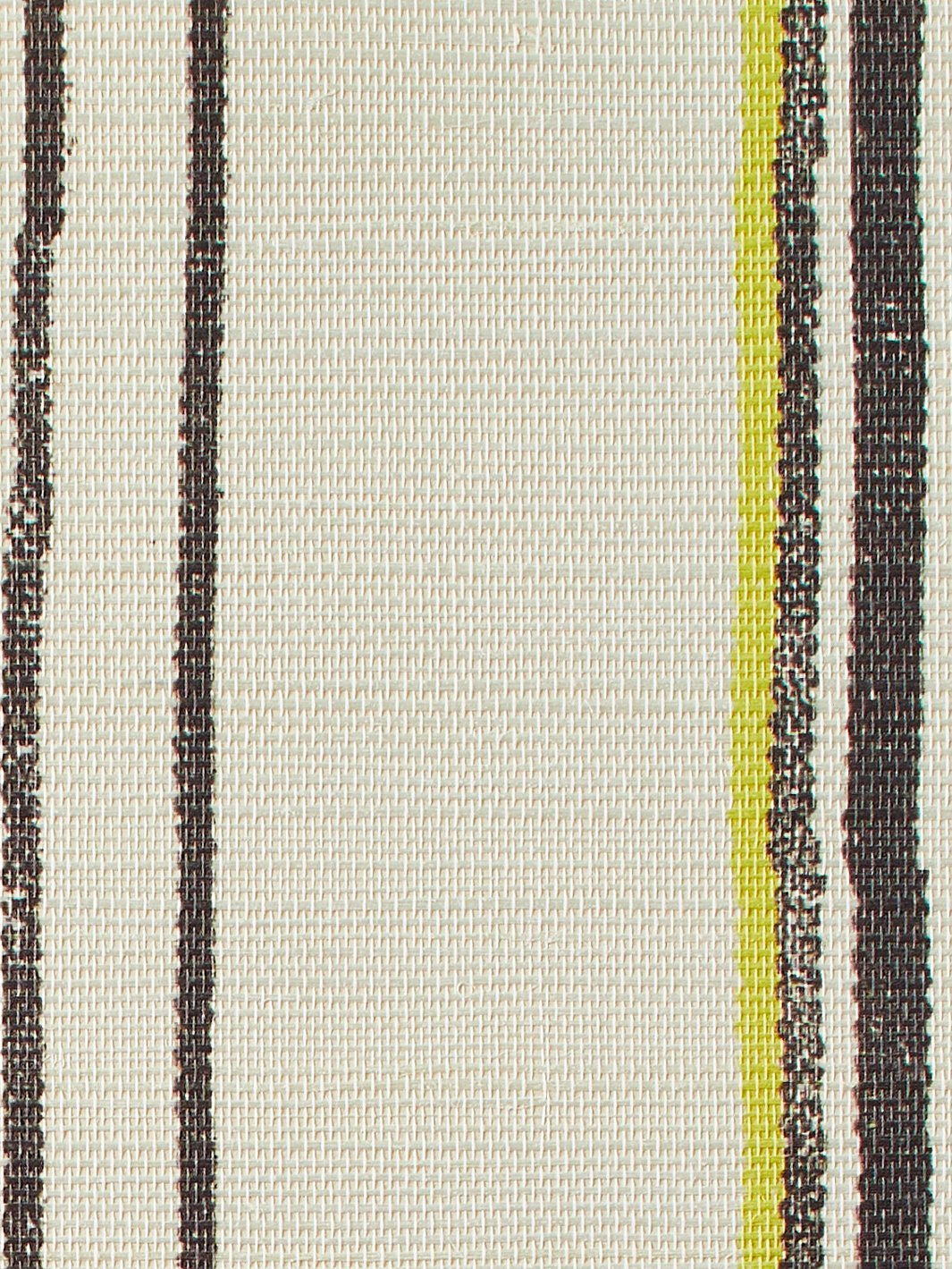 two tone stripe daffodil chocolate grasscloth