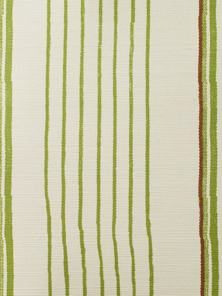 two tone stripe sea rust moss grasscloth