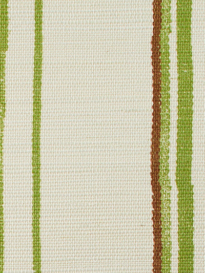 two tone stripe sea rust moss grasscloth
