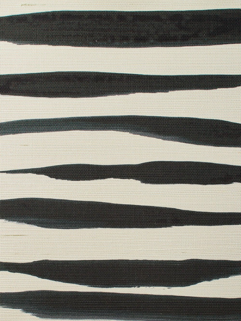 watercolor weave large black grasscloth