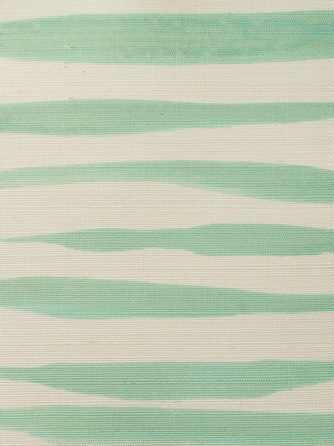watercolor weave large green grasscloth