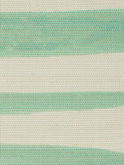 watercolor weave large green grasscloth