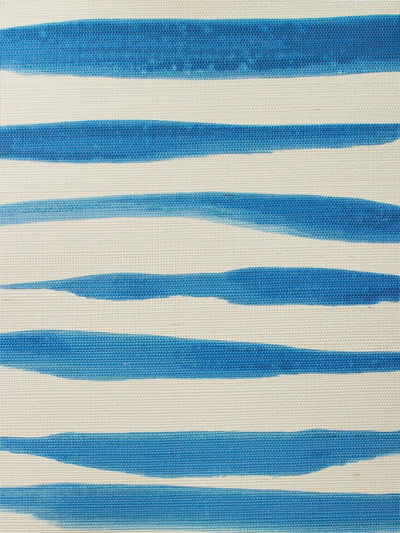 watercolor weave large lapis grasscloth