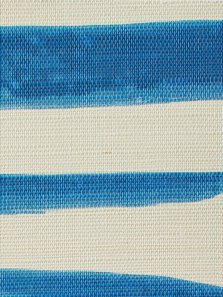 watercolor weave large lapis grasscloth