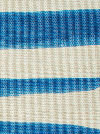 watercolor weave large lapis grasscloth