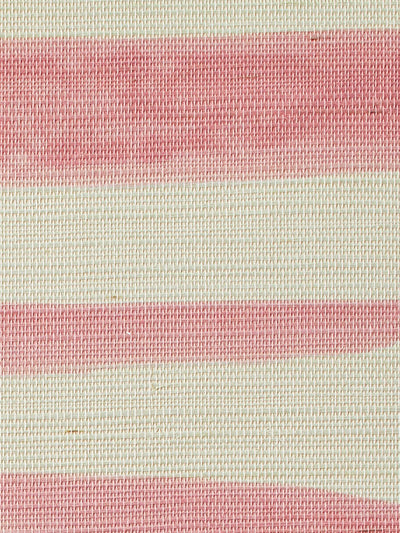 watercolor weave large pink grasscloth