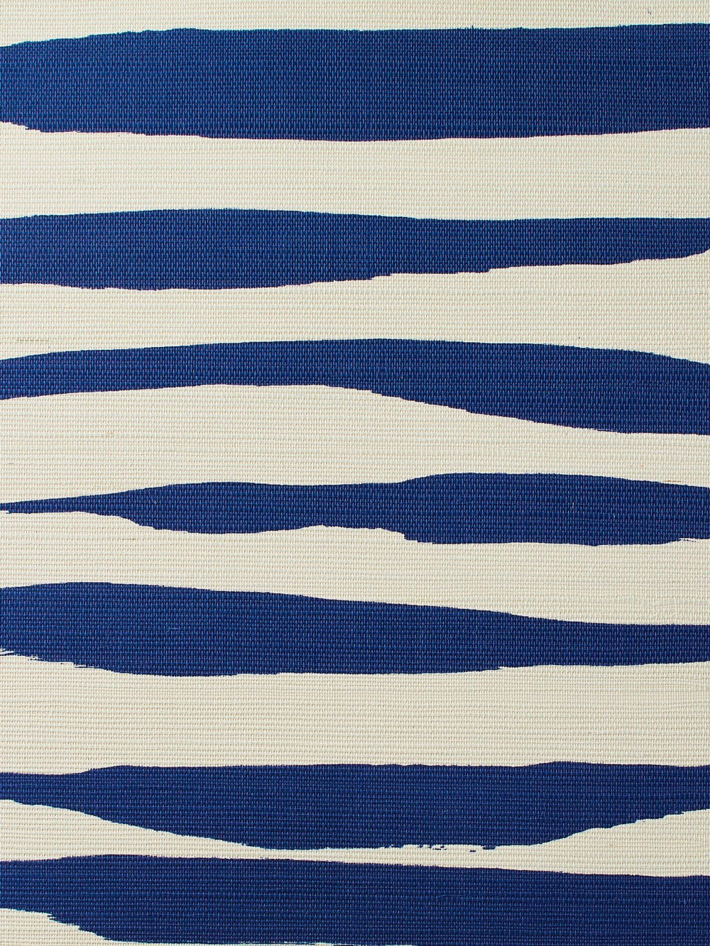 watercolor weave large solid navy grasscloth