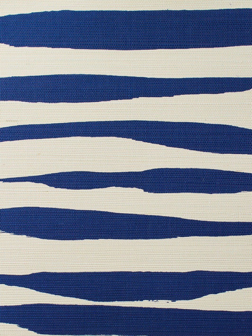 watercolor weave large solid navy grasscloth