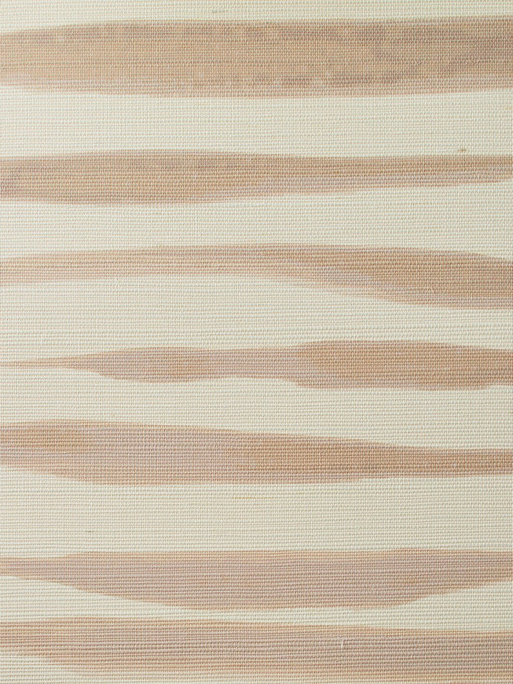 watercolor weave large taupe grasscloth
