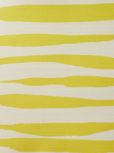 watercolor weave large yellow grasscloth