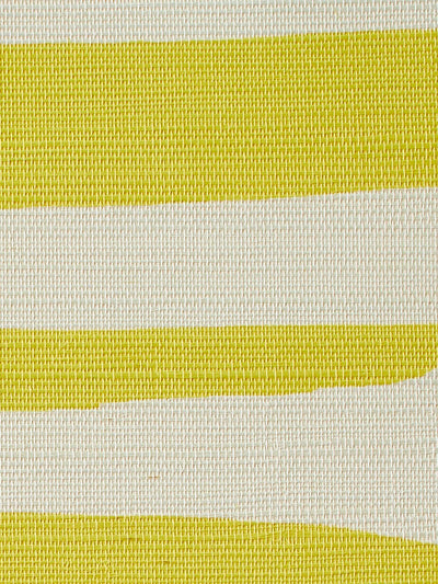 watercolor weave large yellow grasscloth