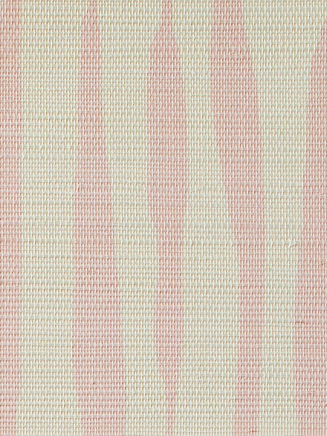 'Watercolor Weave Small' Grasscloth' Wallpaper by Wallshoppe - Ballet Slipper