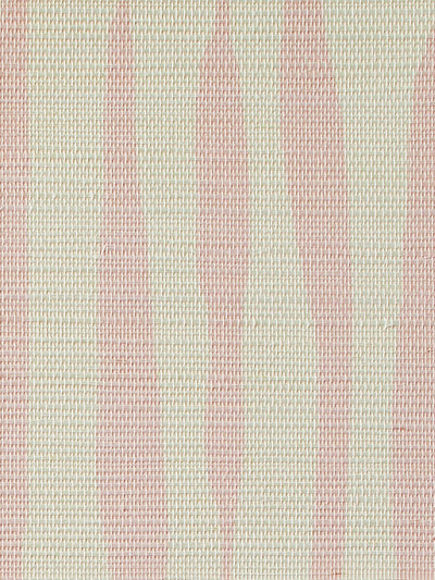 'Watercolor Weave Small' Grasscloth' Wallpaper by Wallshoppe - Ballet Slipper