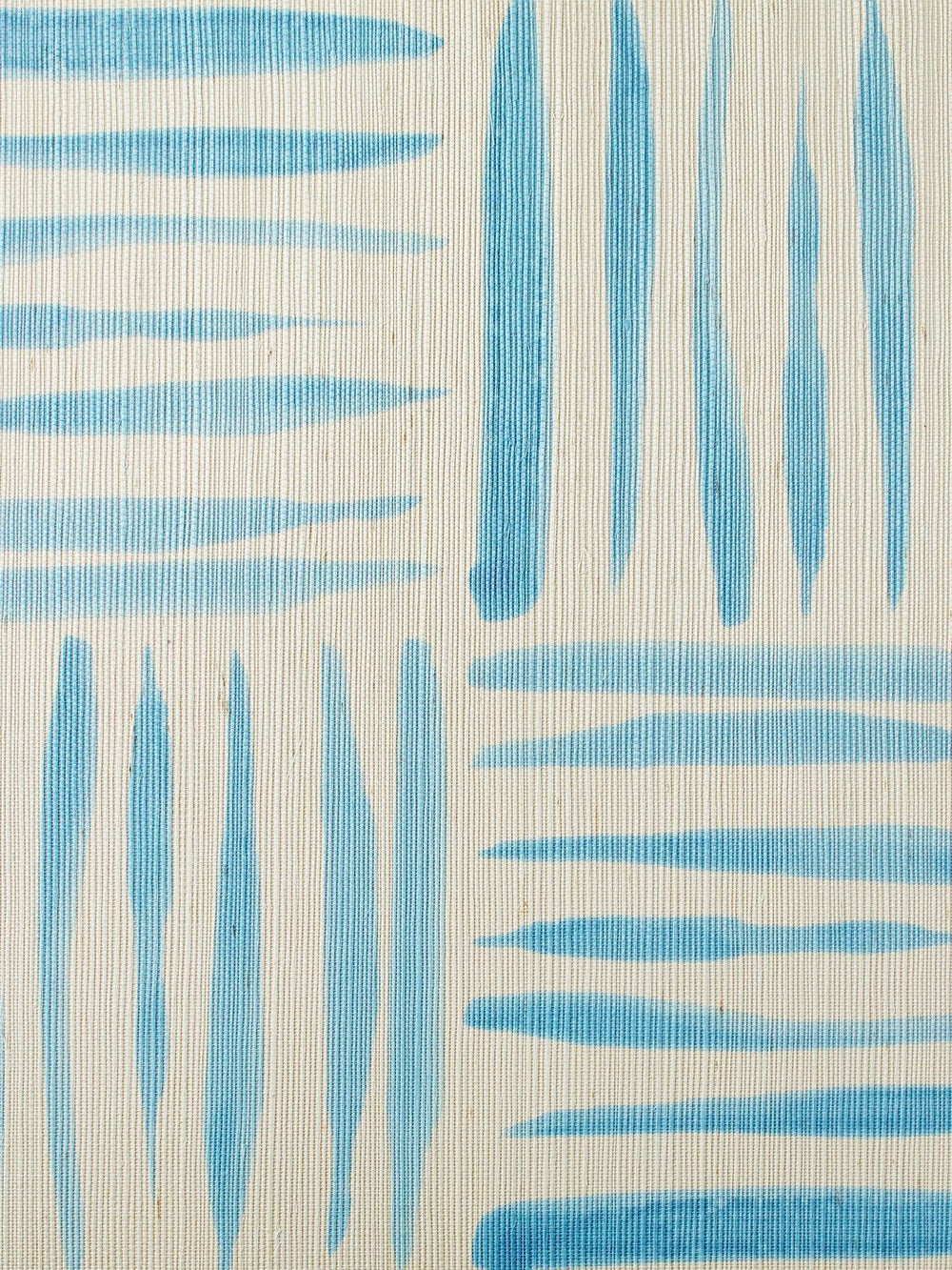 watercolor weave small light blue grasscloth