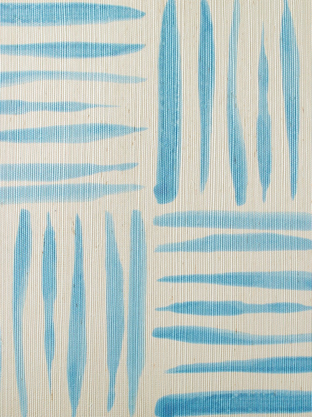 watercolor weave small light blue grasscloth