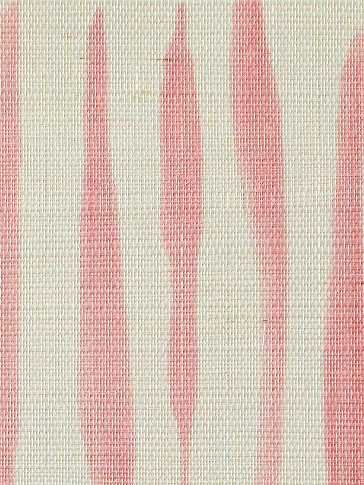 watercolor weave small pink grasscloth