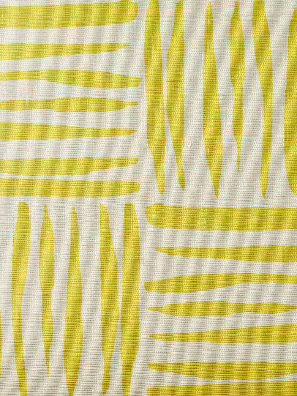 watercolor weave small yellow grasscloth