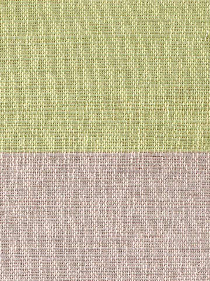 wide stripe two color acid pink grasscloth