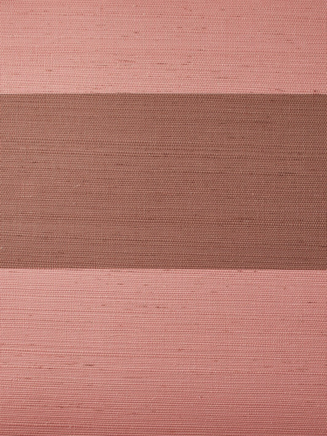 wide stripe two color adobe slip grasscloth