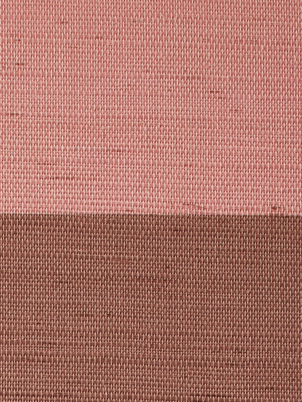 wide stripe two color adobe slip grasscloth