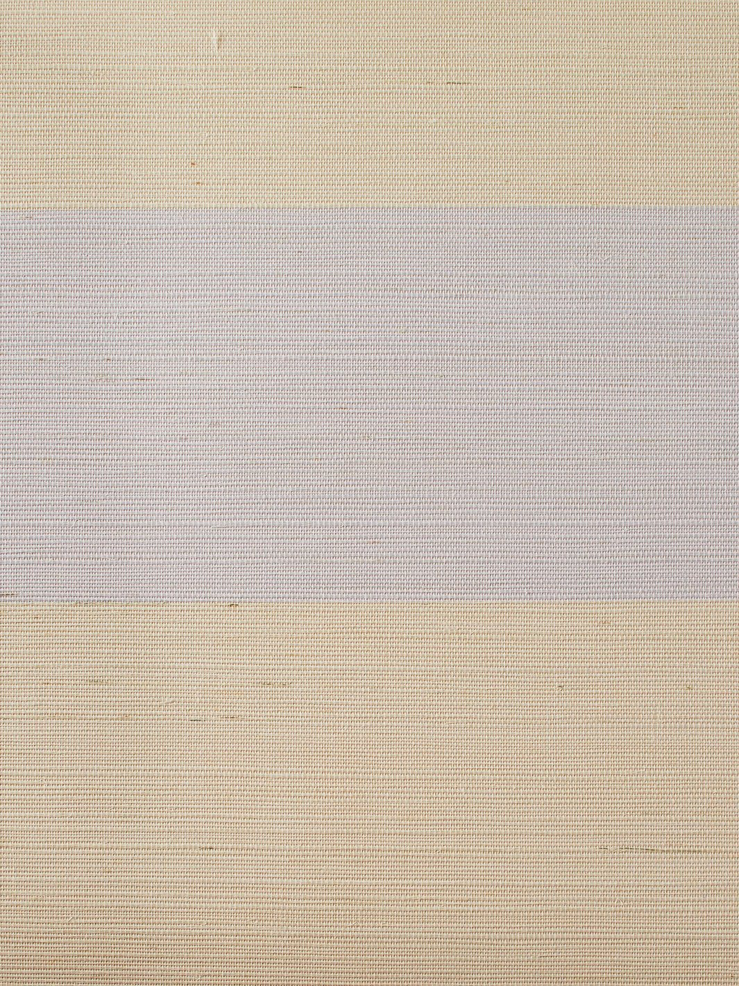 'Wide Stripe Two Color' Grasscloth' Wallpaper by Wallshoppe - Peach Lavender