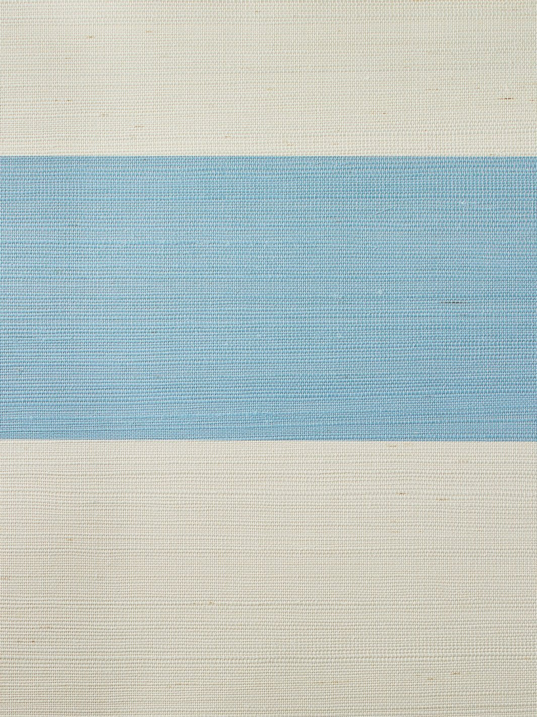 wide stripe cornflower grasscloth