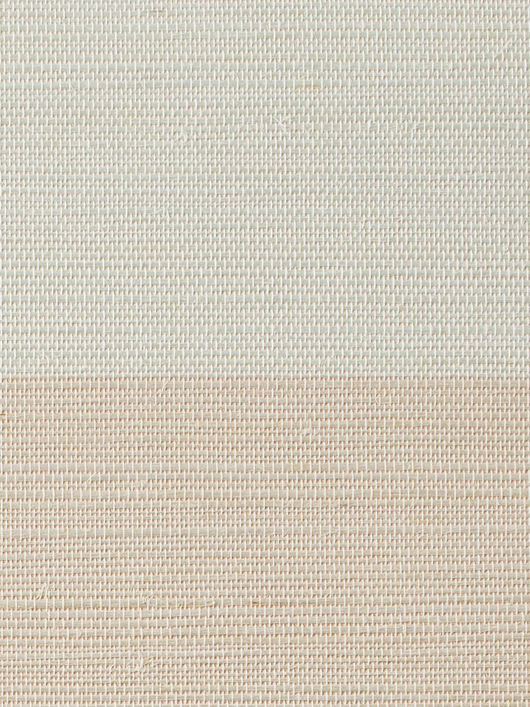 'Wide Stripe' Grasscloth' Wallpaper by Wallshoppe - Peach