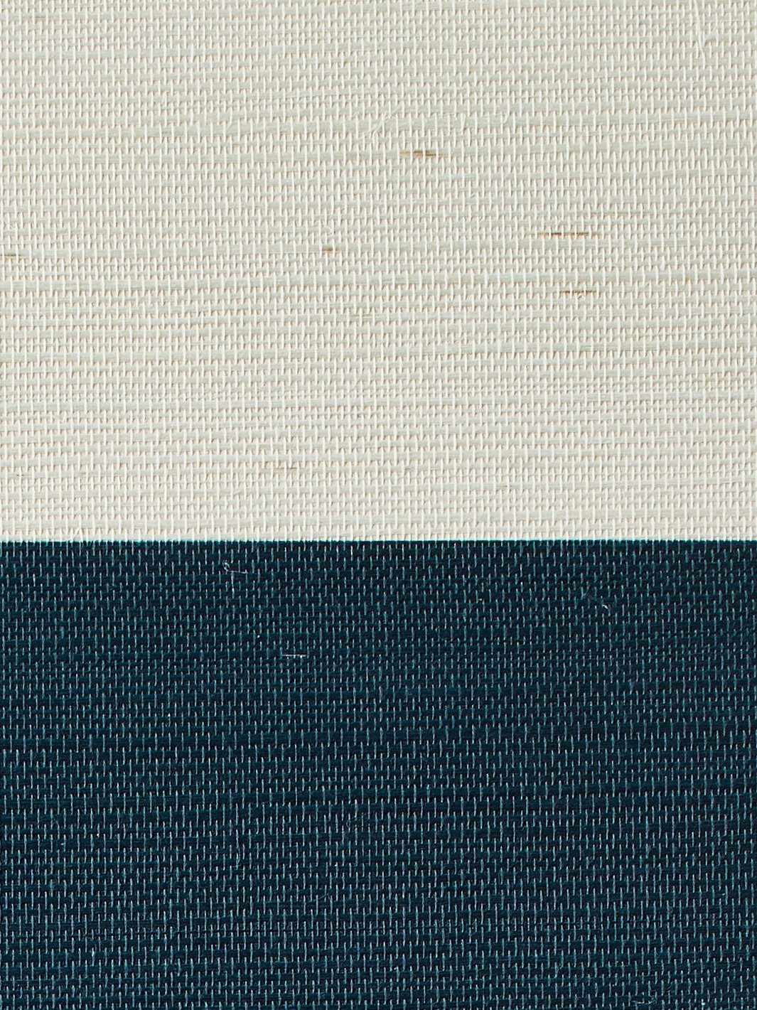 'Wide Stripe' Grasscloth' Wallpaper by Wallshoppe - Peacock