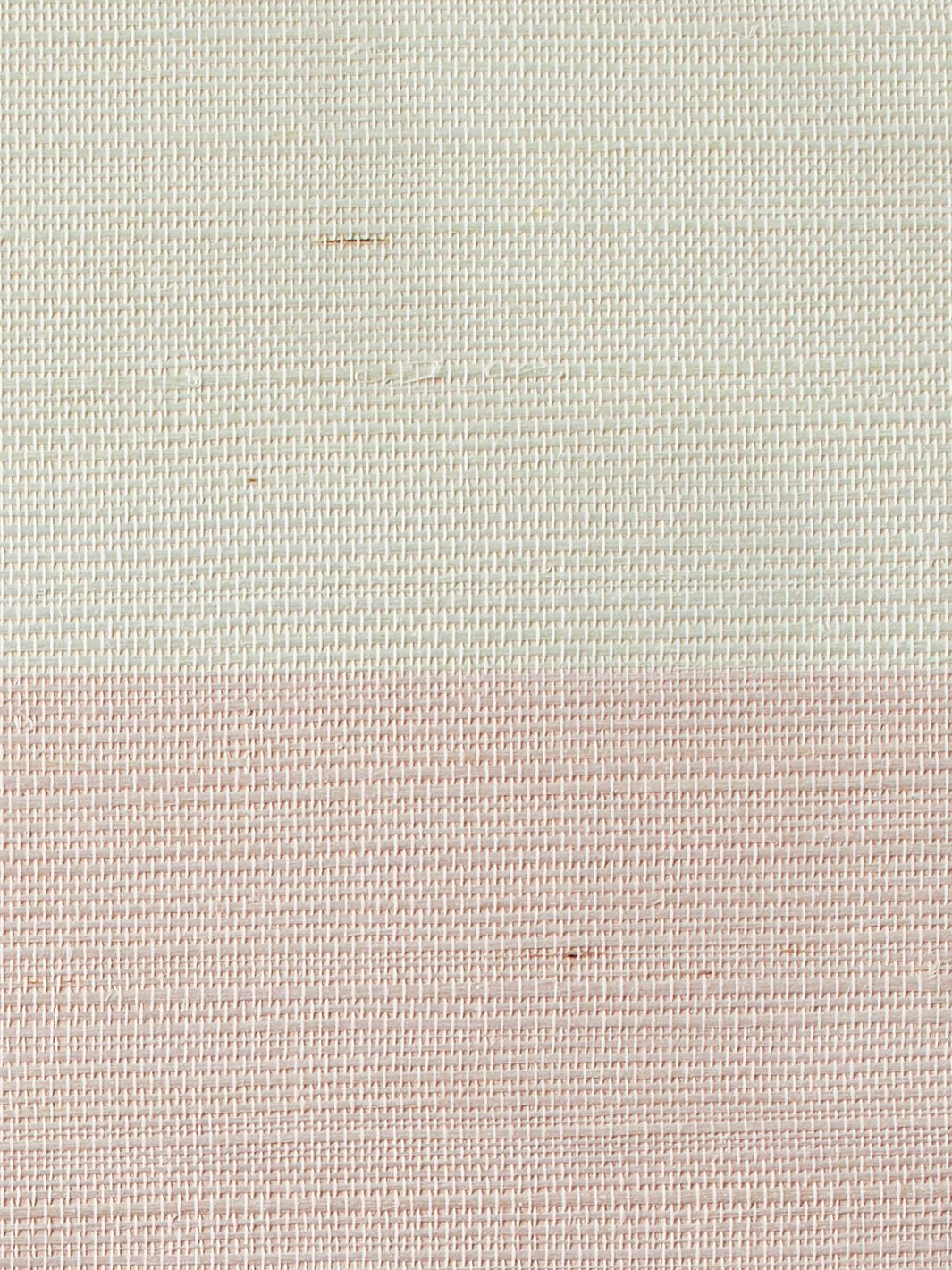 'Wide Stripe' Grasscloth' Wallpaper by Wallshoppe - Ballet Slipper